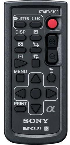 Sony RMTDSLR2 Wireless Remote for Alpha & NEX, (Black)