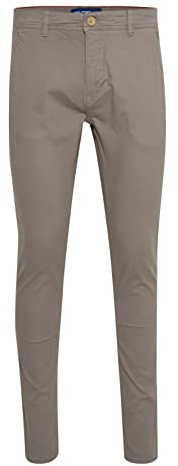 Blend BHNATAN Herren Chino Stoffhose mit Stretch, Größe:W32/34, Farbe:Granite (70147)
