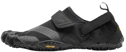 Vibram Women's FiveFingers V-Aqua | Barefoot Amphibious Water Shoes for Trekking & Wet Expeditions, Black, 42 EU / 9.5-10 US