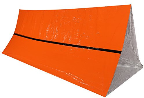 TOPINCN Emergency Thermal Blankets Thermal Rescue Shelter Foldable Military Survival Tent Gear Equipment for Earthquake Preparedness Kit Outdoors First Aid Kit