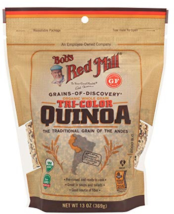 Bob's Red Mill Organic Tricolor Quinoa Grain, 369 g