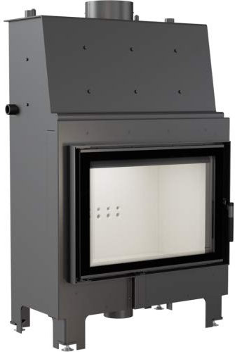 Kratki Kamineinsatz wasserführend MBO 15 kW Ofen Kamin Kaminofen Heizeinsatz Aqua Variante-MBO15PW ohne Schiebetür