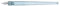 Pilot iro-utsushi FIR-70R-CLM Schreibwerkzeug, Kunstharzschaft, transparent, blau, mittlere Spitze, mit originalem Stylus-Kugelschreiber