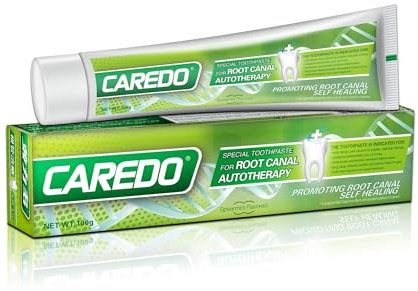CAREDO Hydroxyapatite Toothpaste for Root Canal Relief, Sensitivity & Repair, Mild Mint Flavour, 100g