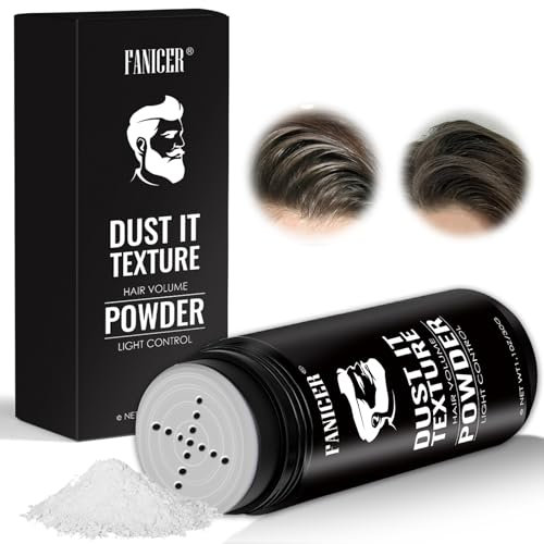 30g Stylingpulver,Haarpuder,Hair Powder Men,Texturpuder für Männer,Based Texture Powder, Mattes StylingPowder,VolumenPuder für mehr Textur & Fixierung,perfekt für jeden Look und Haartyp