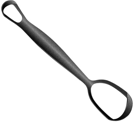 Limpiador Lingual - Cepillo Limpiador De Lengua Acero Inoxidable,Cepillo de Lengua en Forma de Abanico para Combatir el Mal Aliento y Mejorar Higiene Bucal Diaria para Toda la