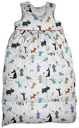 Tavolinchen Babyschlafsack Daunenschlafsack Hund Kinderschlafsack Ganzjahresschlafsack Winterschlafsack - 80cm