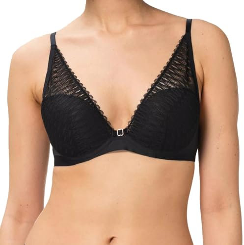 Triumph Womens Aura Spotlight Wp Wired Padded Bra, Black, 34F UK