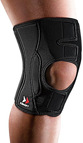 Zamst EK-3 Knee - Ginocchiera Regolabile per Supporto del ginocchio e dei Legamenti - Tutore ginocchio a compressione, confortevole e traspirante - Ideale per camminata trekking e corsa (XL)