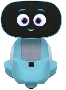 Miko 3: KI-basierter intelligenter Roboter für Kinder | STEM Lern- und Unterrichtsroboter mit Programmier-Apps + Coding apps + Unlimitierten Spielen + programmierbar Blau