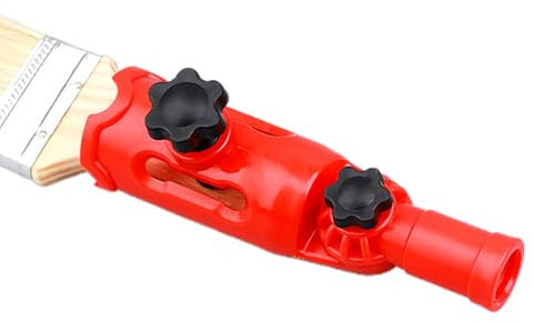 Rallonge De Pinceau Multi-Angles, Outil De Coupe-Bordure pour Plafonds Hauts | Porte-Pinceau Rotatif À 180 Degrés pour Rallonge | Support De Rouleau De Peinture pour Rouleau De Peinture d'angle Mural