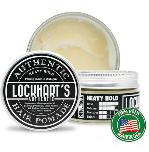 Lockhart's Heavy Hold Authentic Hair Pomade 4oz