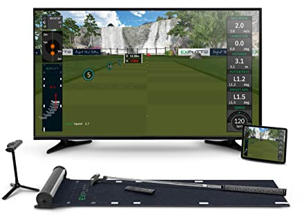 ExPutt EX500D Pro Golf Putting Simulator, Hemgolfsimulator, Perfekt din putting Swing när som helst, var som helst