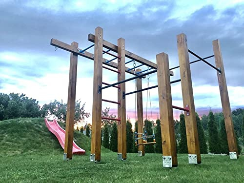 TURNSTANGE RECKSTANGE 40-180 cm KLETTERSTANGE KLIMMZUGSTANGE - BLAU, GRÜN ODER SCHWARZ (150 cm, Schwarz)