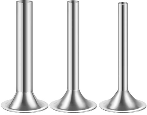 Gdrtwwh Sausage Stuffer Stuffer Tubes for Meat Grinder Attachment,#12 Sausage Stuffer Kit for Food Grinder Attachment