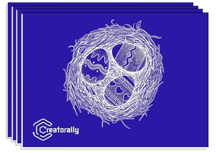 Creatorally Plaque Acrylique pour Gravure Laser, Plastique à Graver Bicouche 30x20 cm 1,3mm, Plaque Plexi Couleur 4 Feuilles Plaque a Graver pour Personnalisé Artisanale (Blanc sur Bleu)