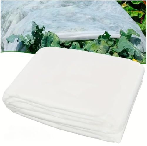 SOLUZIONIGIARDINO Tessuto Ortoclima Telo per Coprire Le Piante in Tessuto Non Tessuto 17 g/m2, Copripiante da Gelo 1,6x5 m, Protezione Piante Inverno, Telo per Piante Contro Il Freddo