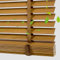 Horizontale Jalousien für Fenster Innenhorizontale Jalousien, natürliche massive Holz venezianische Jalousien, Blackout-/Wärmeisolierungsläden, Holz Jalousien für Fenster, 50 -mm -Lamellenvorhänge