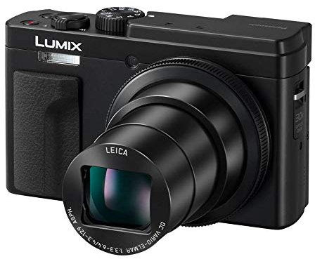 Panasonic Lumix TZ95 Digital Camera, 21.1 MP, 240 fps, 30x Zoom, 4K Function, Wi-Fi, Bluetooth (Renewed)