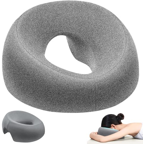 PLLYPE Almohada de Masaje Boca Abajo, Reposacabezas de Masaje para Cama, Almohada de Descanso para Salón de Belleza para Cama del Masaje del Salón del Balneario