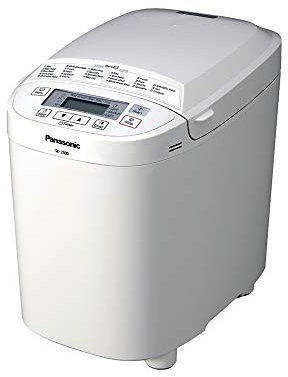 Panasonic SD-2500WXC Compact Breadmaker with Gluten Free Programme, White