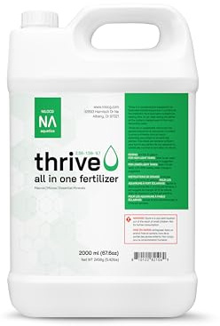 Thrive Planted Aquarium Fertilizer -All in One Planted Tank Liquid Fertilizers - Micro & Macro Nutrient Rich Food for Aquatic Plants - Highly Concentrated (2000ml)