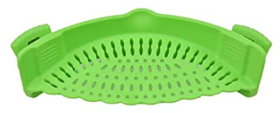 Snap Passoire, Filtre à Passoire en Silicone, Pour casseroles et bols, pâtes, spaghettis, nouilles et fruit