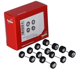 Herpa Zubehör 054348 | Radsatz Chrom | Pirelli | 1:87