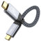 240W USB C Kabel auf USB C 30CM, 20Gbps Datenkabel Typ C 3.2 Gen2×2 Typ C Ladekabel 4K 60Hz Videoübertragung PD3.1 Typ C Schnellladekabel für iPhone 15 Pro/Laptop/Monitor/Samsung S23 S22