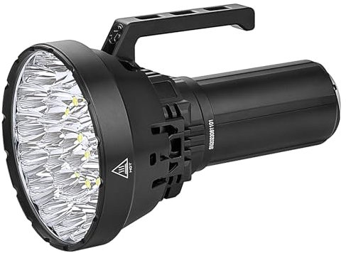 IMALENT MS32 World's Brightest Torch 200,000 Lumens - 1618m Beam, 345H Runtime, Type-C Rechargeable with 8 Modes LED Flashlight, IP56 Waterproof for Outdoor, Camping, Caving, Hiking & Emergency Rescue