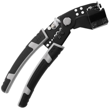 Giwnhvx Multifunktionale Abisolierzange, Industrielle Elektrikerzange zum Abisolieren Von Kabelschneidern und Handwerkzeugen für Klemmen