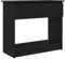 vidaXL Console Table with Drawers – Black Engineered Wood Elegant Furnishing for Living Room/Hallway – Modern Design: 85.5x38.5x74.5 cm