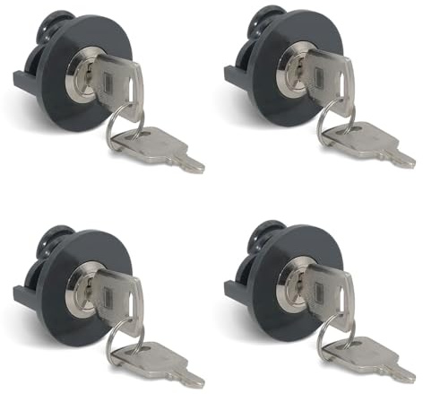 Xynovate 4 Stück Steckdosenschloss, Unterputz Steckdosensicherung, Schutz vor Energiediebstahl, Verhindert Kontakt von Kindern, Haustieren, Im Innen und Außenbereich Weit Verbreitet