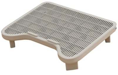 JISADER Almohadilla para Arena de Gatos, Rampa para Gatos para Caja de Arena, Doble Capa, para Arena para Gatos, Lavable, Fácil de Limpiar, Alfombrilla, Gris