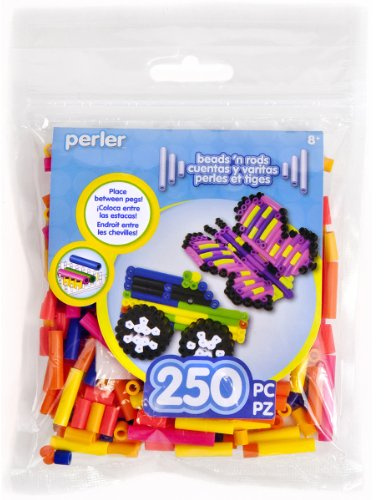 Perler 250 Rod Pack Tropical Mix Beads