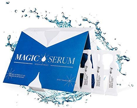Skineance - MAGIC SERUM Contour des Yeux Anti Cernes 10 ml | Sérum Tenseur à Effet Lissant Visuel | Soin Cosmétique Anti-Poches Regard Reposé | Texture Gel Légère et Non Grasse | Formules Contrôlées