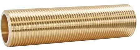 SOMATHERM FOR YOU, Tube laiton fileté Mâle 20/27 - Longueur 10cm - Raccordement rapide pour réseaux d'eau sanitaire et chauffage - Résistant à la corrosion - Installation facile