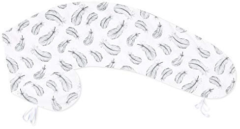 Amilian Bezug Kissenbezug Ersatzbezug Pillow Cover für Stillkissen Stillkissen XXL Stillkissen Seitenschläferkissen Lagerungskissen Seitenschläferkissen Lagerungskissen Baby ca. 170cm
