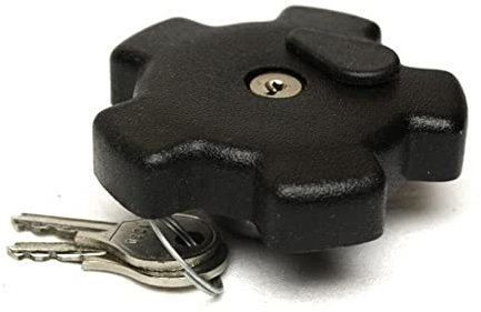 Benzintankdeckel Tankdeckel schwarz 40 mm abschließbar kompatibel mit Zündapp GTS CS C KS CX Hai C 50 80 Combinette R RS