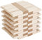 Holzspatel zum Basteln,600 Eisstiele Holz zum Backen Eisstäbe Holzeisstiele,Popsicle Stick,Eisstäbchen, Wachs Waxing Holzstäbchen Holzstiele für Eis Holzstab Stiele,Holzspachtel Bastelhölzer
