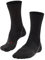 FALKE Unisex Fahrradsocken BC Warm U So Wolle Funktionsmaterial antiblasen 1 Paar, Schwarz Black-Mix 3010, 46-48