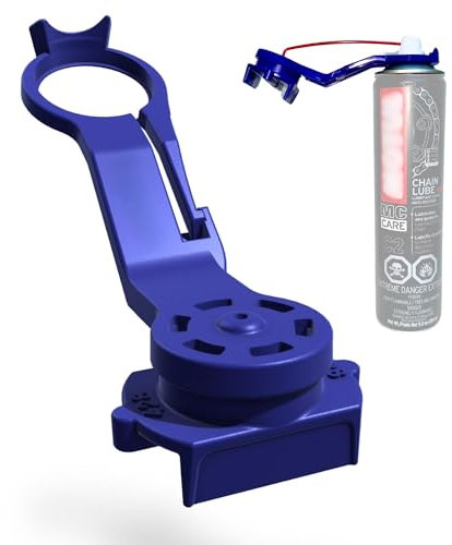 Oinker® Applicatore di lubrificante per catena – [Elimina overspray e fling-off con olio catena moto per catene 525] – Applicazione senza problemi