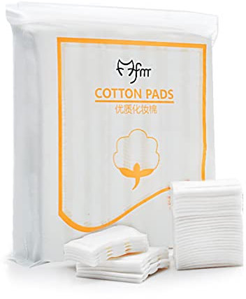 Soft Square Cotton Pads Triple Layered Cosmetic Cotton Pads Nails/Lips/Eyes Polish Remover Pads