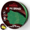 Paradox Fishing 8X PX geflochtene Angelschnur I Tarngrün 150M - 0,18mm - 10,8kg – Angelschnur geflochten- eng geflochten