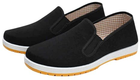Viaoragiosa Scarpe da Taichi,Scarpe da Kung Fu,Scarpe Stoffa retrò Arti Marziali,Traspirante E Antiscivolo,Morbido E Confortevole,Flessibile,Adatto per Praticare Arti Marziali,Taekwondo