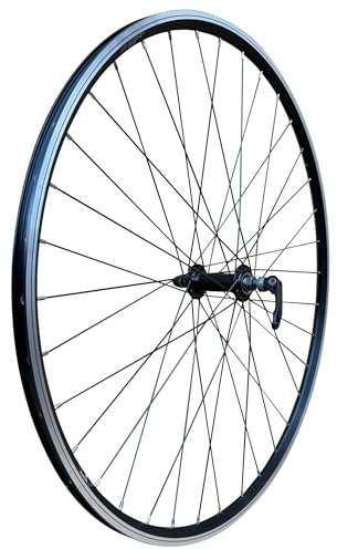 Baldys 700c Hybrid/Trekking Bike FRONT Wheel BLACK Quick Release Hub