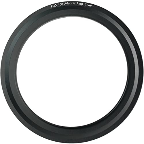 Tiffen Step Ring Camera Lens Square Filter, Black (PRO10077AR)