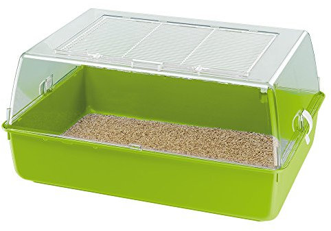 Ferplast Hamsterkäfig, Mäusekäfig MINI DUNA MULTY und Kleintiere, aus Kunstoff, 55 x 39 x h 27 cm