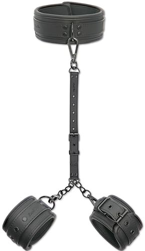 DaniChou® 3in1 Bondage Set für Paare – Verstellbares BDSM Fesselset mit Halsband, Handfesseln & Kette – Premium SM Sexspielzeug für Frau & Mann – Hochwertige Materialien, Diskreter Versand
