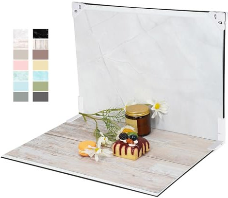 Yoocheese Product Photography Backdrops 16x11.5: Textured Paper for Product Photo, Food Photography, Jewelry Photoshoot - Small Background Set for E-commerce Seller, Content Creator.（10pcs/20color）